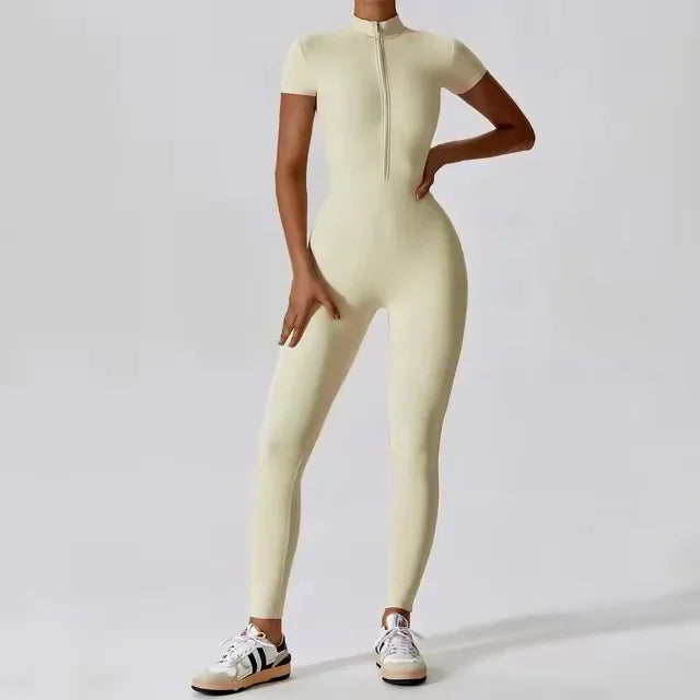 New Yoga Clothes Suit Workout Sports Set Women Bodysuits Gym Set Women Training Siamese Fitness Jumpsuit Female Sportswear