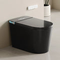 Glossy Black Wc Intelligent Toilet Ceramic Automatic Toilet Bowl Bathroom Sanitary Smart Electric Toilet