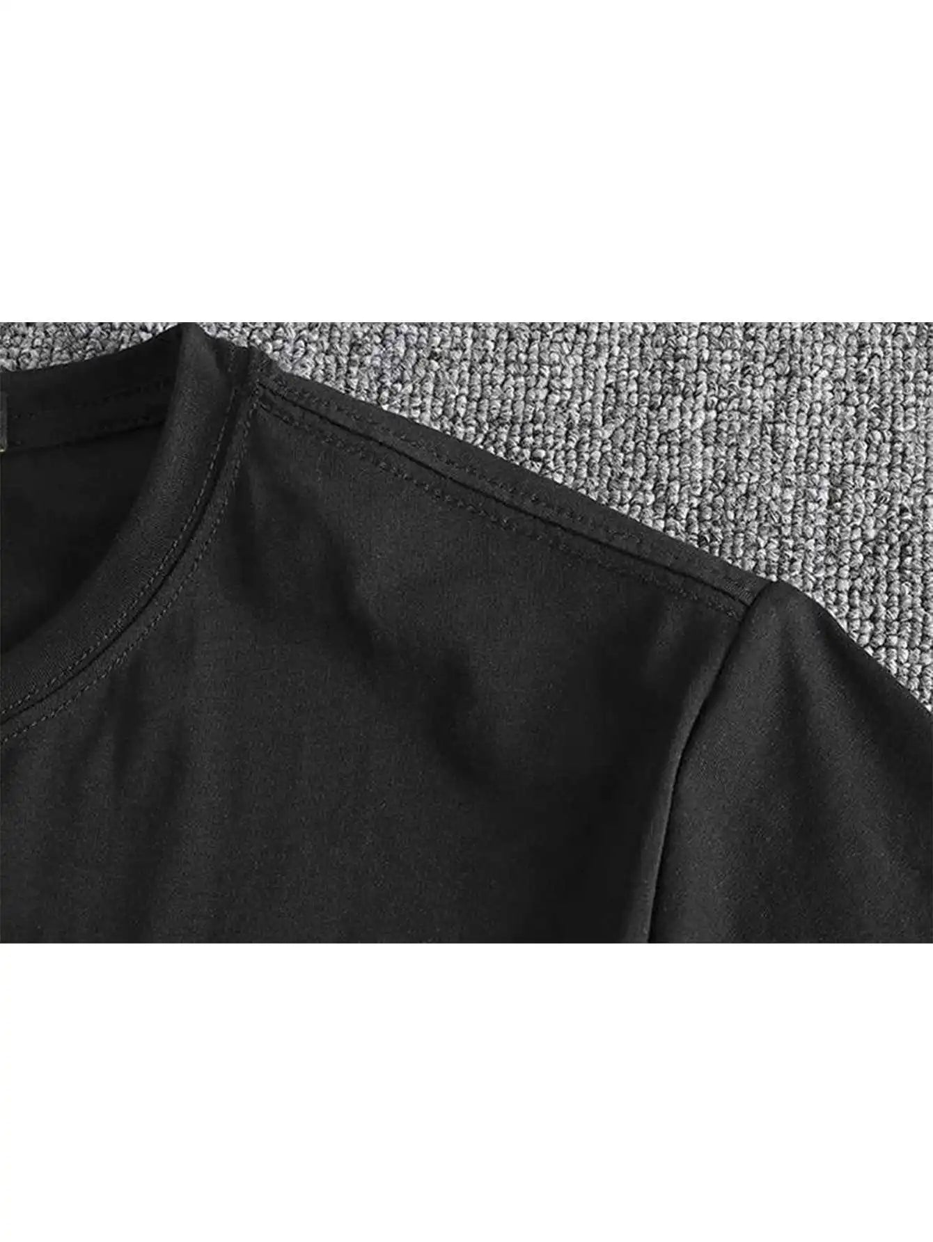 t shirt for men 2025 Fashion Basic Graphic anime Summer Breathable football tops Solid color Couple Printed sports y2k clothing