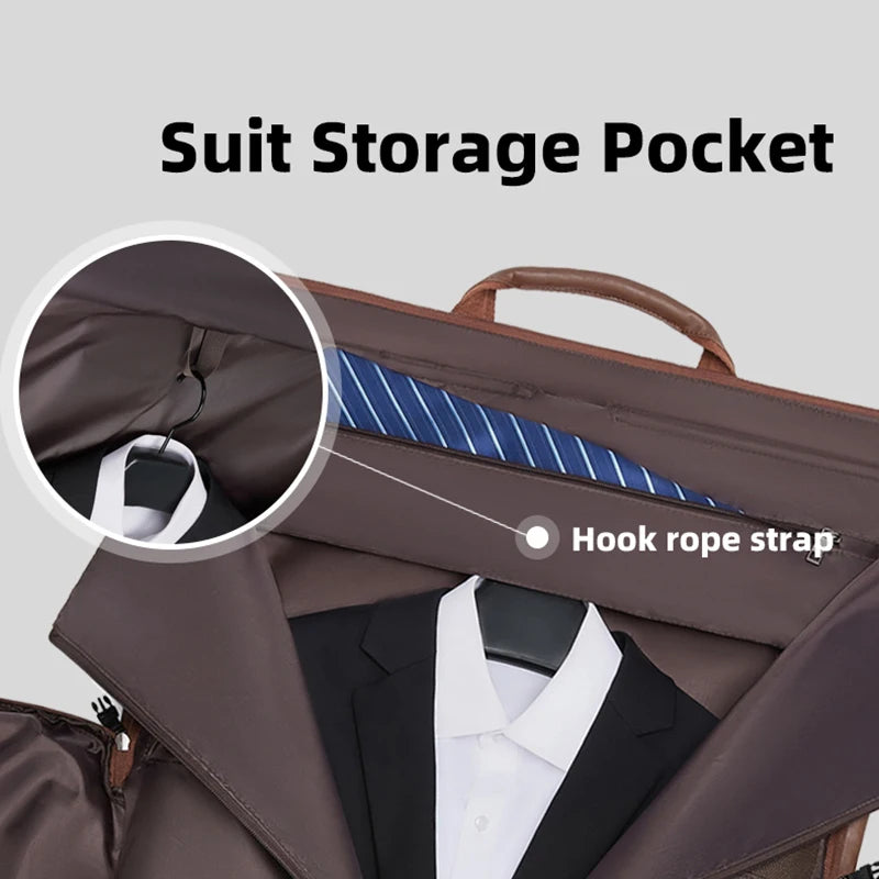 Waterproof Travel Handbag Suit Storage Bag Shoes Pocket Large Capacity Business Gym Shoulder Bag Women Men Duffel Crossbody Bag