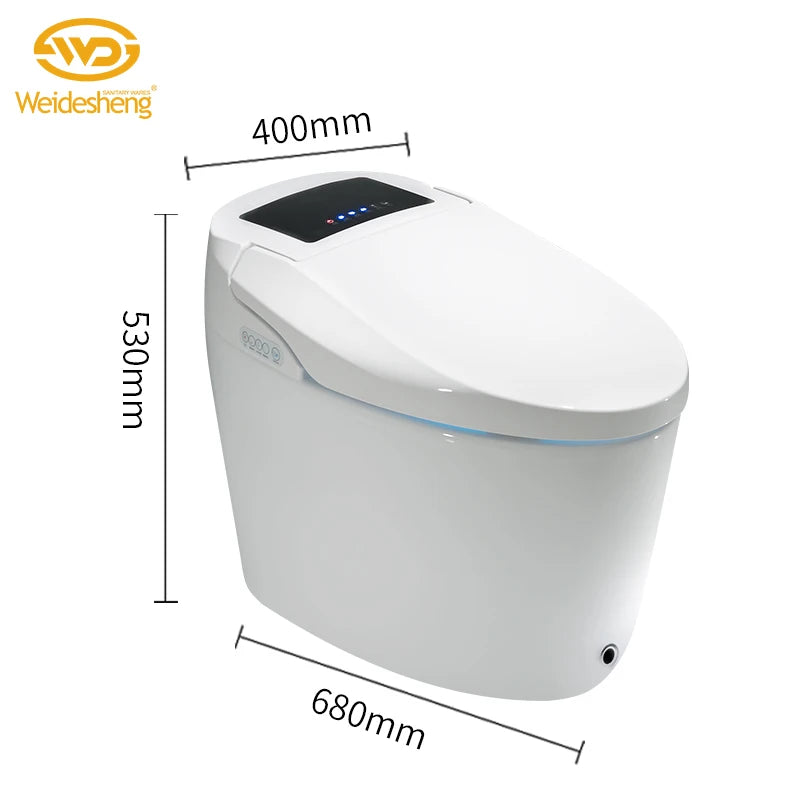 Modern Electronic Sanitary Wares Modern Economic Wc Intelligent Toilet Cheap Price