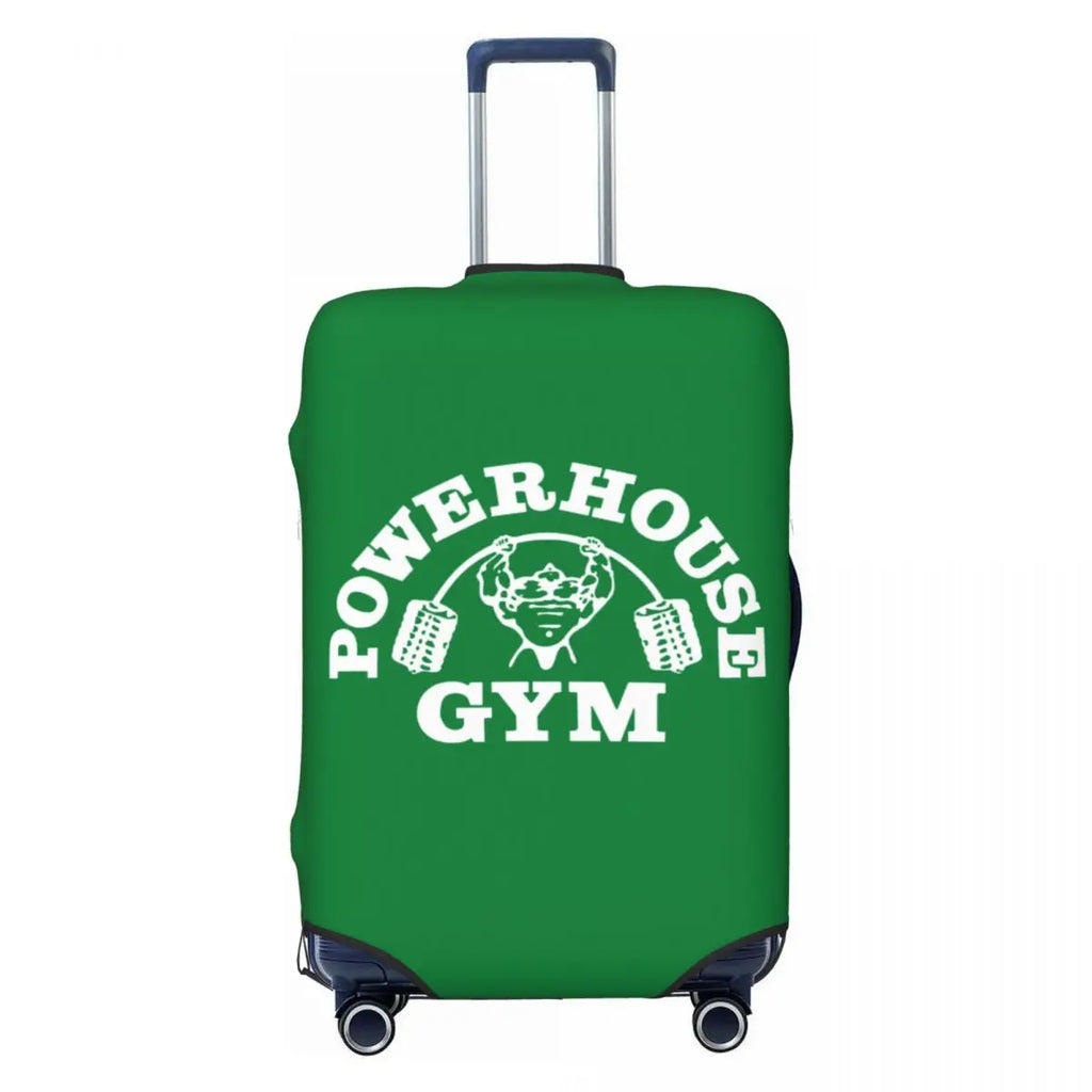 Custom Gym Fitness Logo Luggage Cover Fashion Suitcase Protector Covers Suit For 18-32 inch
