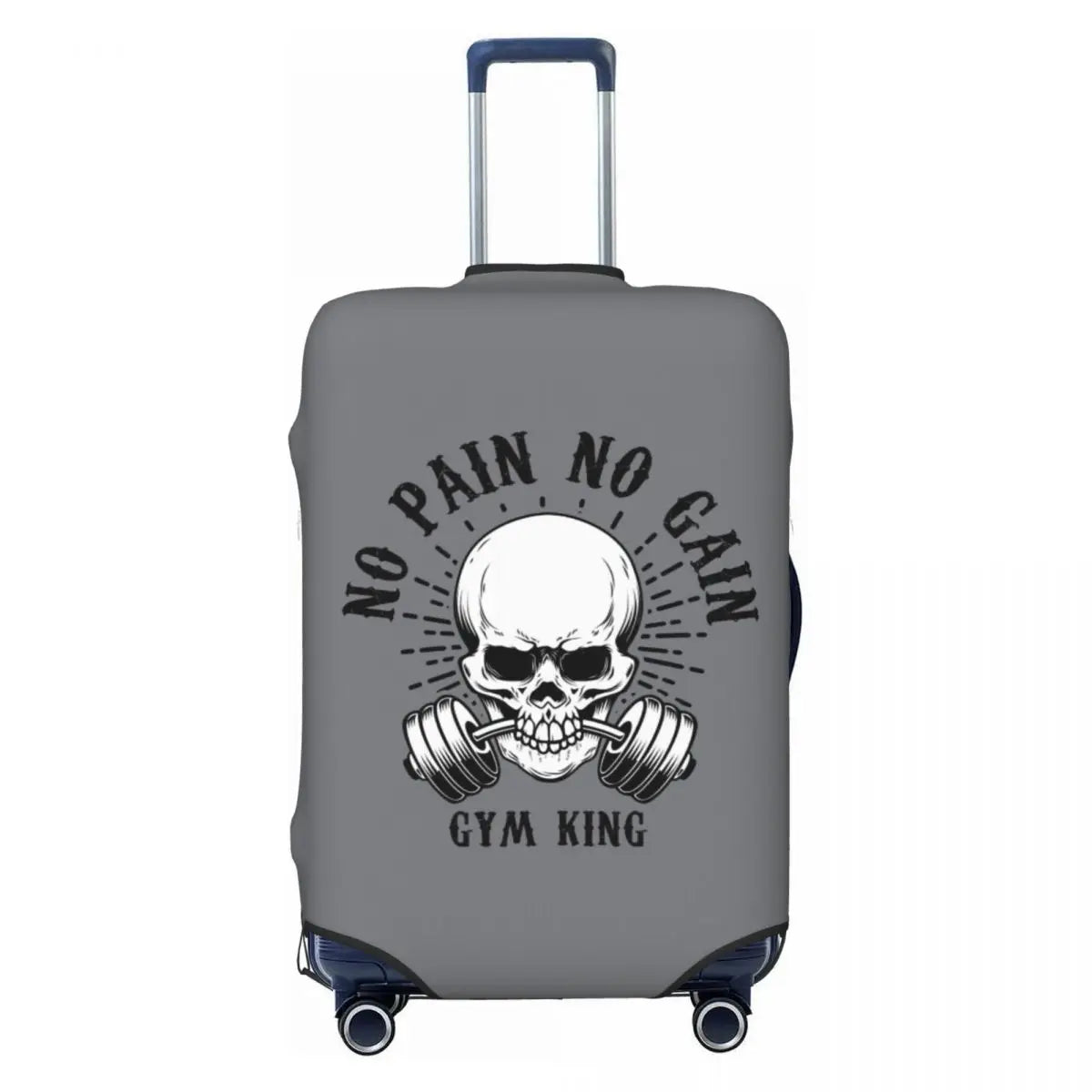 Custom Gym Fitness Logo Luggage Cover Fashion Suitcase Protector Covers Suit For 18-32 inch