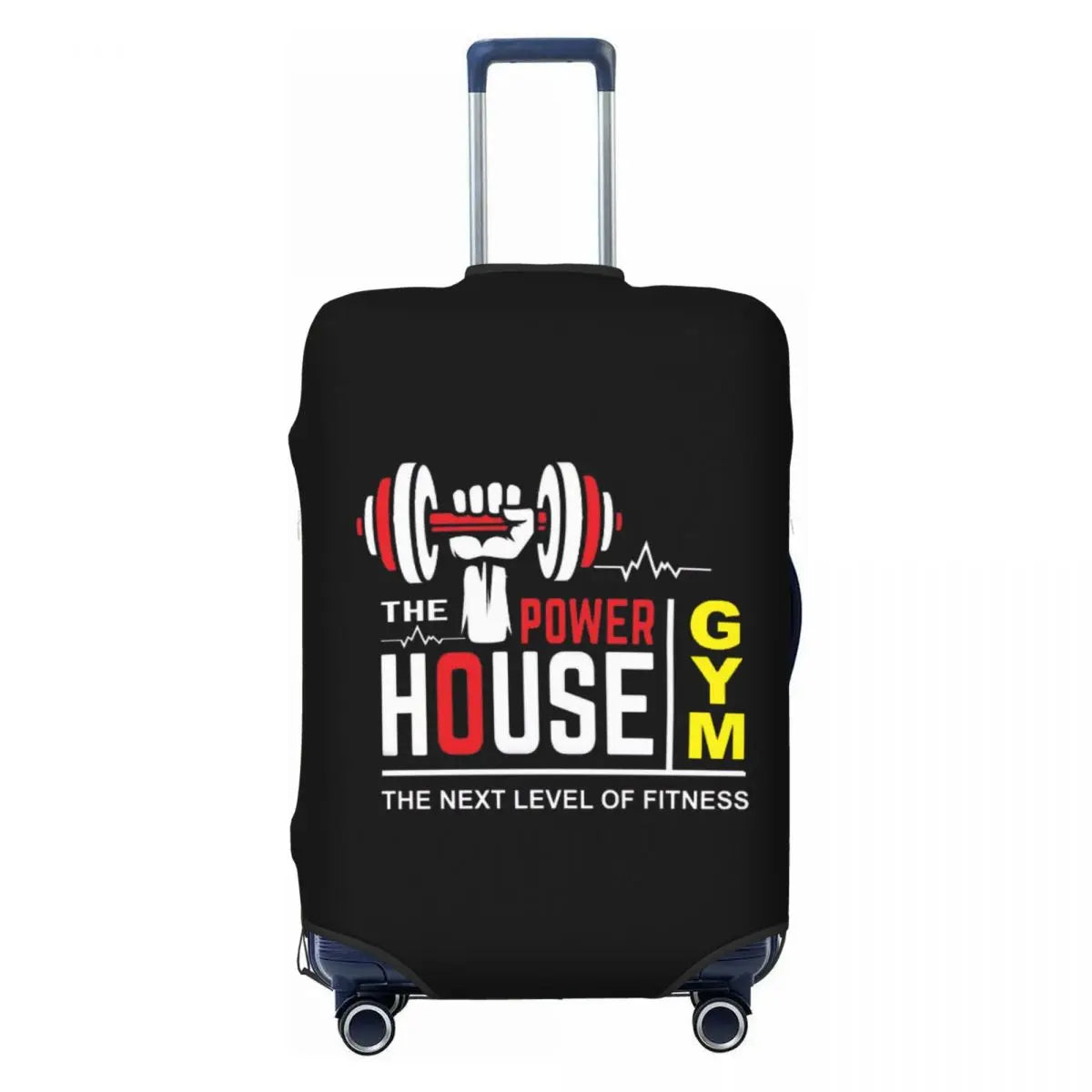 Custom Gym Fitness Logo Luggage Cover Fashion Suitcase Protector Covers Suit For 18-32 inch