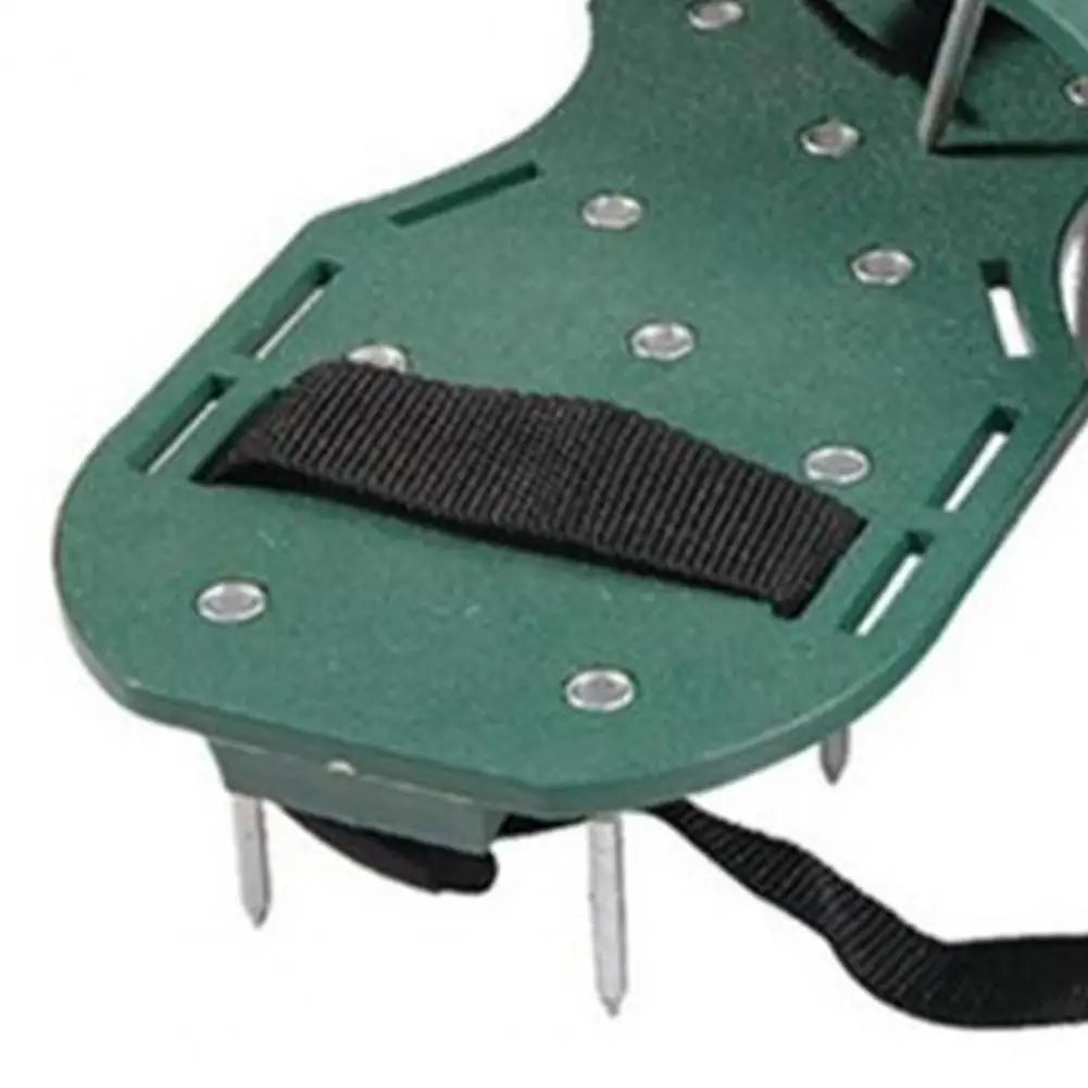 1Set Grass Spike Shoes Grass Spiked Gardening Walking Revitalizing Lawn Aerator Sandals Nail Shoes Heavy-Duty Soil Spike Sandals