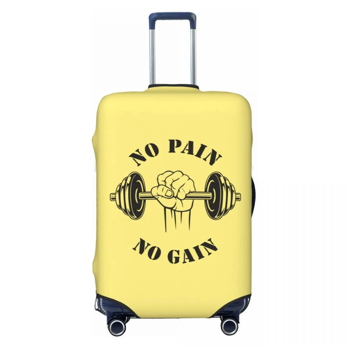 Custom Gym Fitness Logo Luggage Cover Fashion Suitcase Protector Covers Suit For 18-32 inch