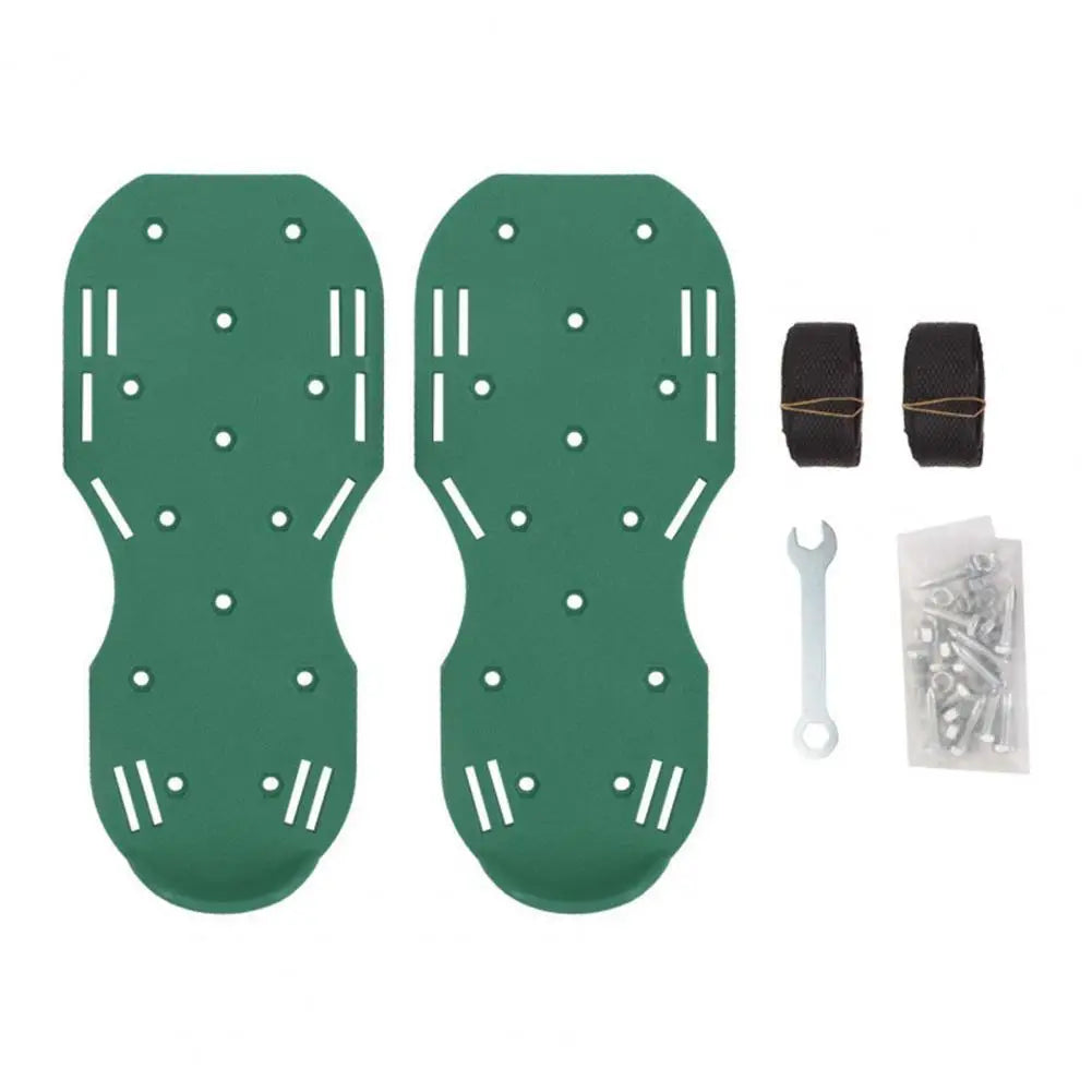 1Set Grass Spike Shoes Grass Spiked Gardening Walking Revitalizing Lawn Aerator Sandals Nail Shoes Heavy-Duty Soil Spike Sandals