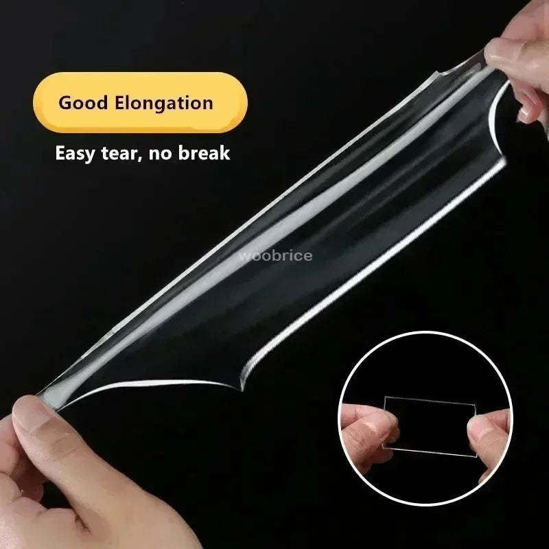 Ultra-strong Powerful Double Sided Adhesive Nano Tape Wall Mirror Stickers Self-adhesive Waterproof Tape Home Christmas Supplies