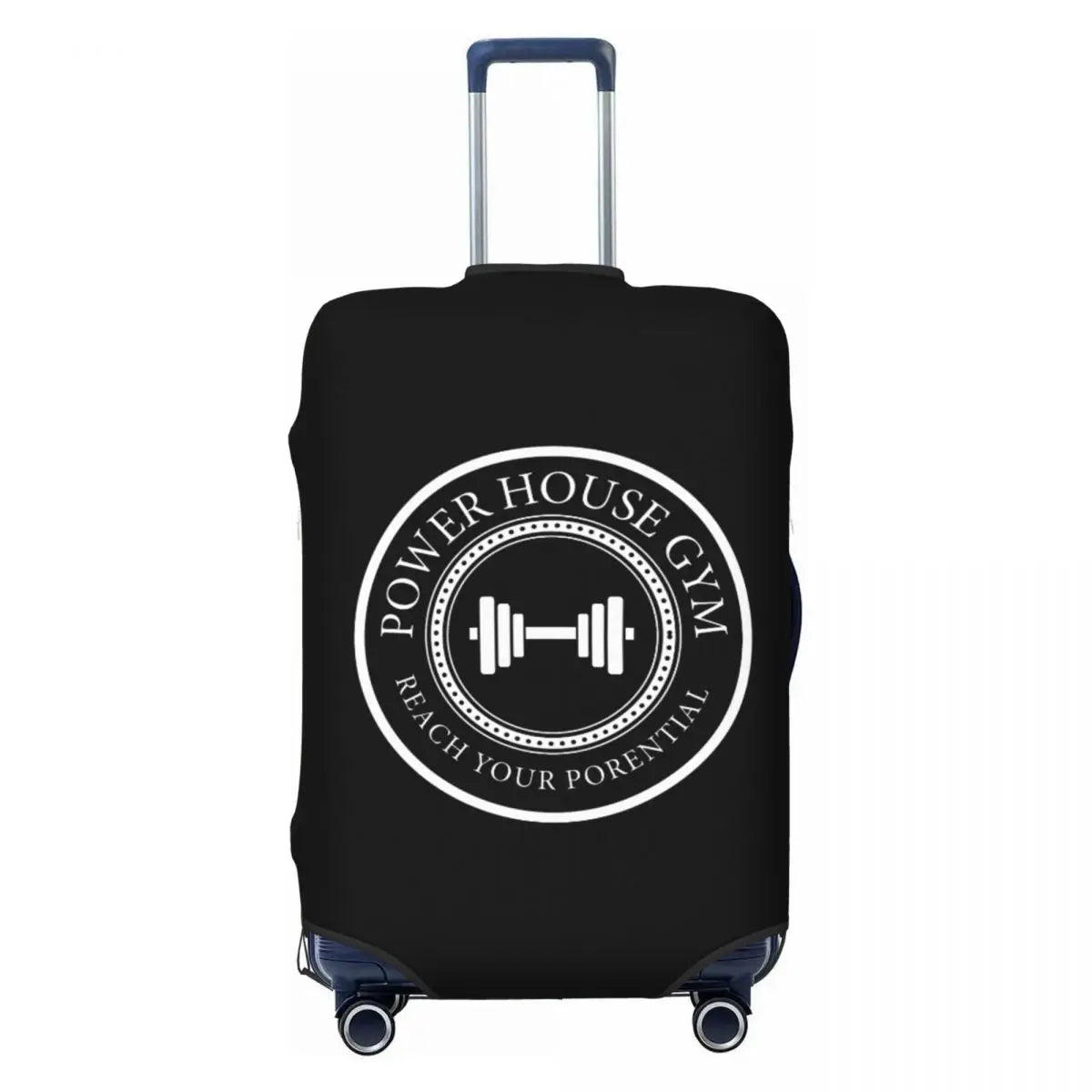 Custom Gym Fitness Logo Luggage Cover Fashion Suitcase Protector Covers Suit For 18-32 inch