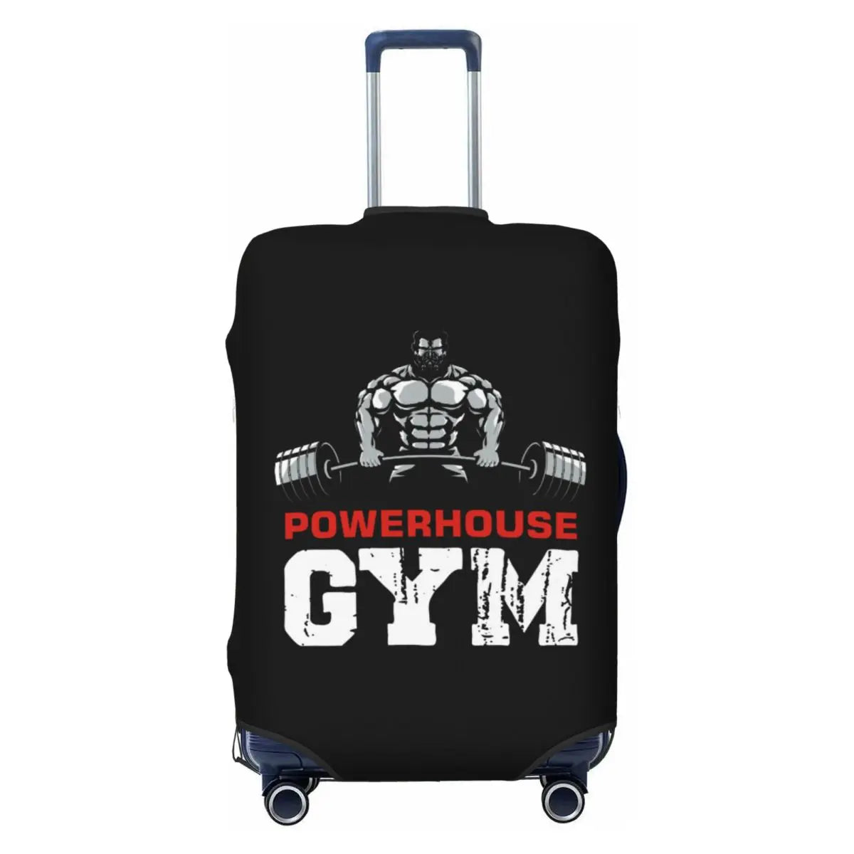 Custom Gym Fitness Logo Luggage Cover Fashion Suitcase Protector Covers Suit For 18-32 inch