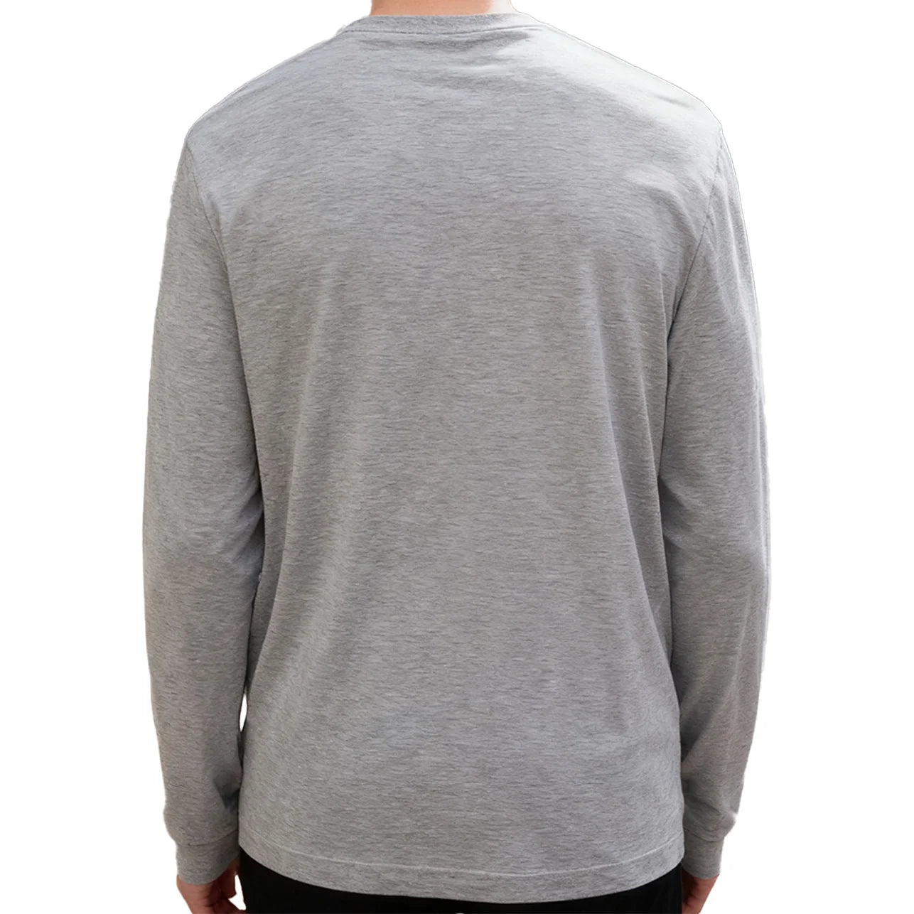 Proud Veteran of the United States Navy Men's Long Sleeve Tee 100% Cotton 180g Crew Neck Casual Daily Style Soft and Breathable