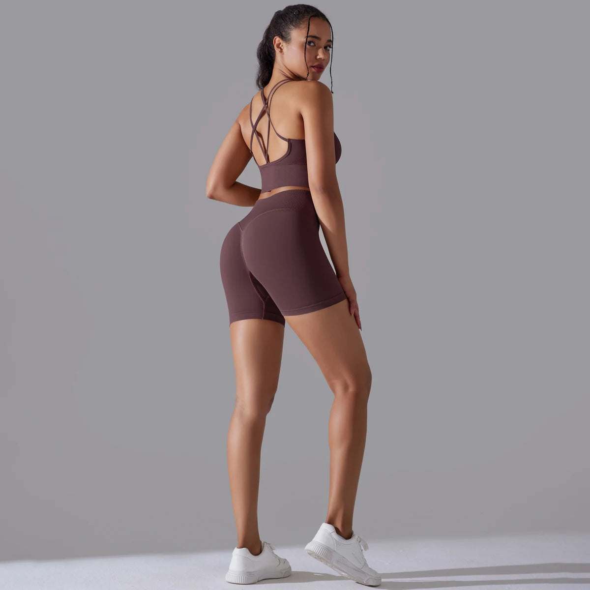 Sexy Yoga Sets Women's Tracksuit Seamless Sport Suit Running Workout Sportswear Gym Clothing Leggings Bra Fitness Suits 2 Pieces