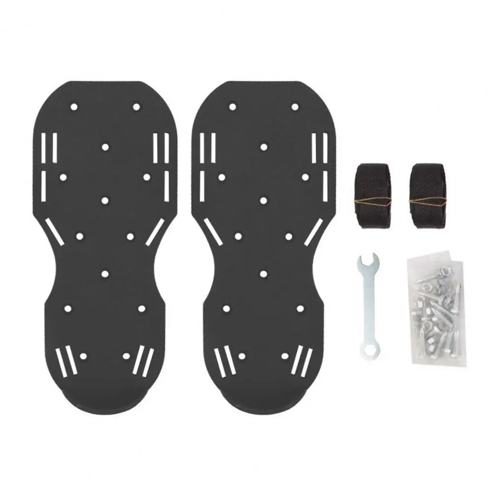 1Set Grass Spike Shoes Grass Spiked Gardening Walking Revitalizing Lawn Aerator Sandals Nail Shoes Heavy-Duty Soil Spike Sandals