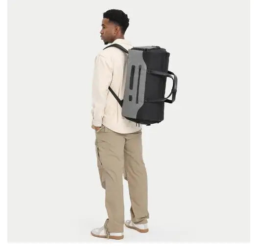 Men Business Foldable Travel Bag Short Trip Travel Handheld Outdoor Waterproof Multifunctional Suit Gym Bag men travel  duffle