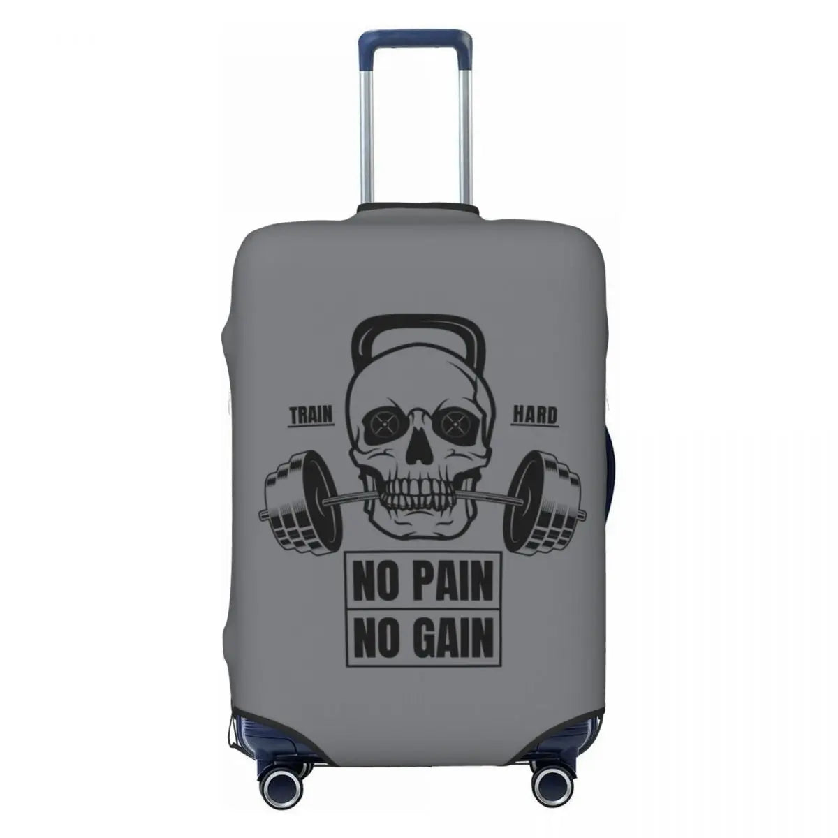 Custom Gym Fitness Logo Luggage Cover Fashion Suitcase Protector Covers Suit For 18-32 inch