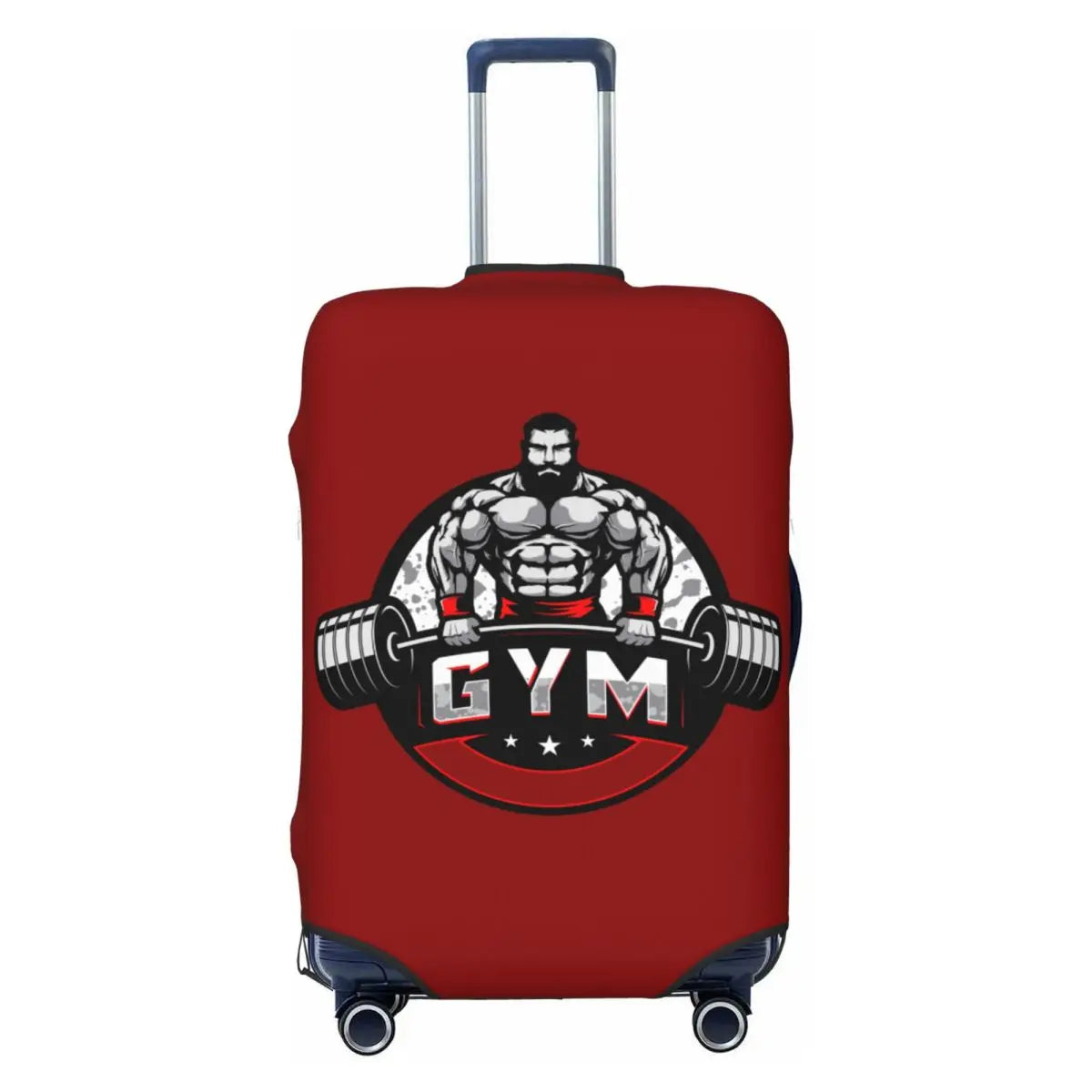 Custom Gym Fitness Logo Luggage Cover Fashion Suitcase Protector Covers Suit For 18-32 inch