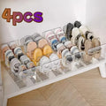 2/4 Pack Space-Saving Vertical Shoe Rack Organizer - Multi-Layer, Easy-to-Assemble, Compact Storage for Home Entryway Cabinet