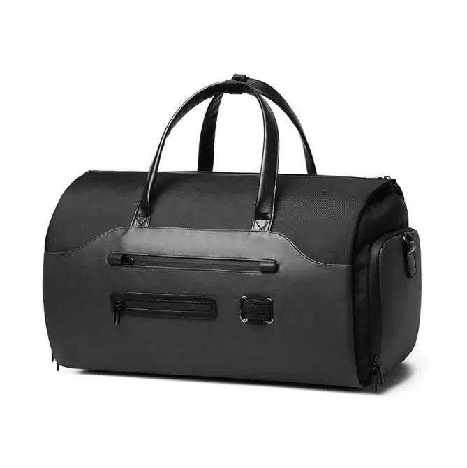Men Business Foldable Travel Bag Short Trip Travel Handheld Outdoor Waterproof Multifunctional Suit Gym Bag men travel  duffle