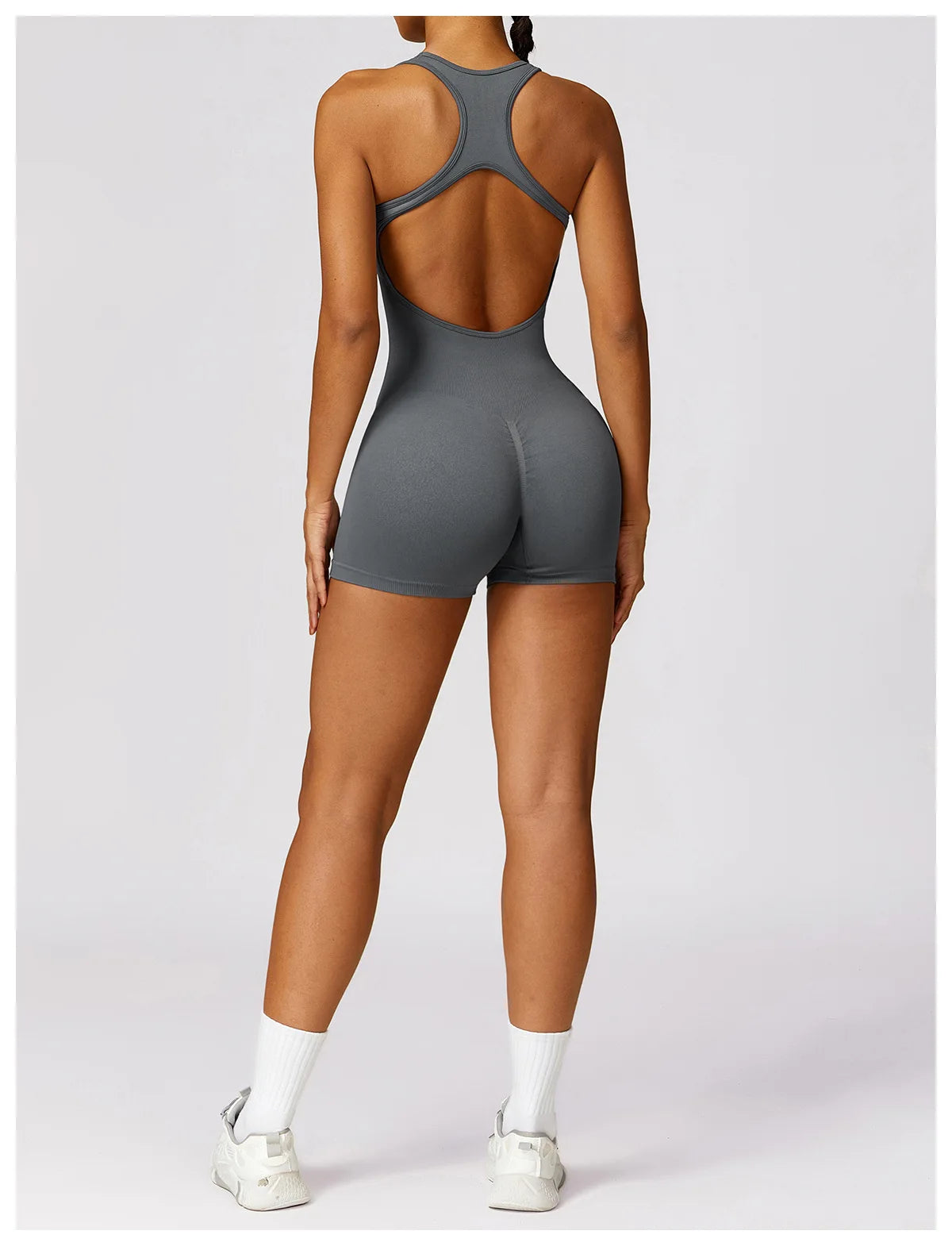 Sexy Back Jumpsuit Gym Set Women Training Yoga Suit Sportswear Women Sports Jumpsuit Fitness Rompers Stretch Workout Bodysuits