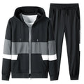 2024 Men's Sweatshirt Running Suit Autumn Thick Warm Tracksuit 2 Pieces Hoodies Sets Male Coat Fitness Gym Clothing