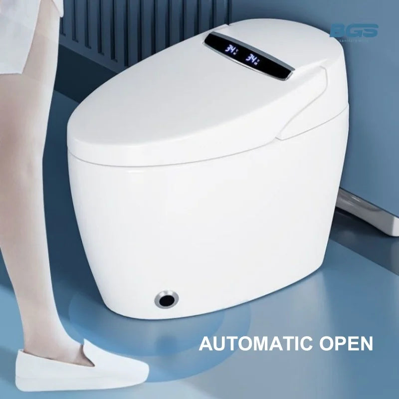 Wholesale Cheap 110V/220V s Trap/p Trap Japanese Bathroom Auto Flush Intelligent Electric Bidet Automatic Wc Smart Toilet Bowl