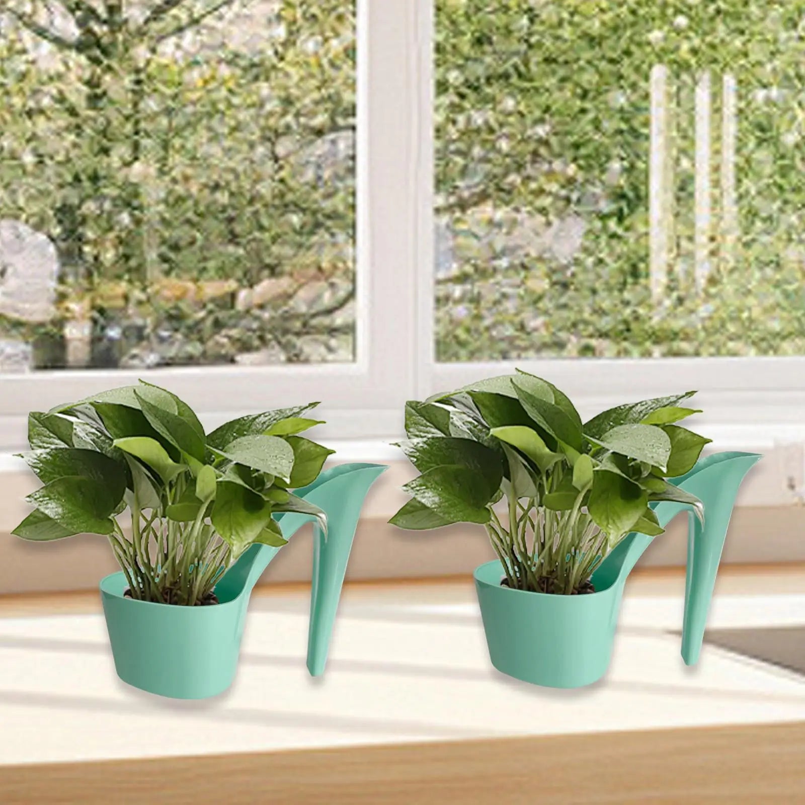 2 Pieces Flowerpots Bookshelf Decor Garden Tabletop Ornament Lady Shoe Shape Craft Making Tool Indoor Outdoor Succulent Planter