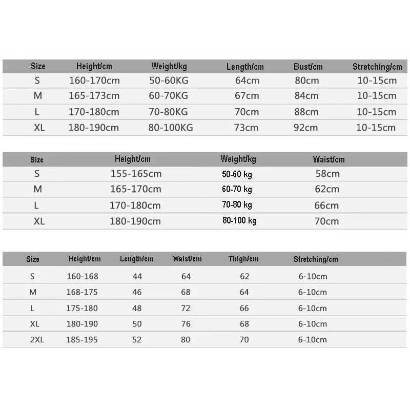 Men Long Sleeve Jogging Jersey Male GYM Fitness Tee Leggings Short Sport Running Set Skiing Basketball Football Clothes Suit B36