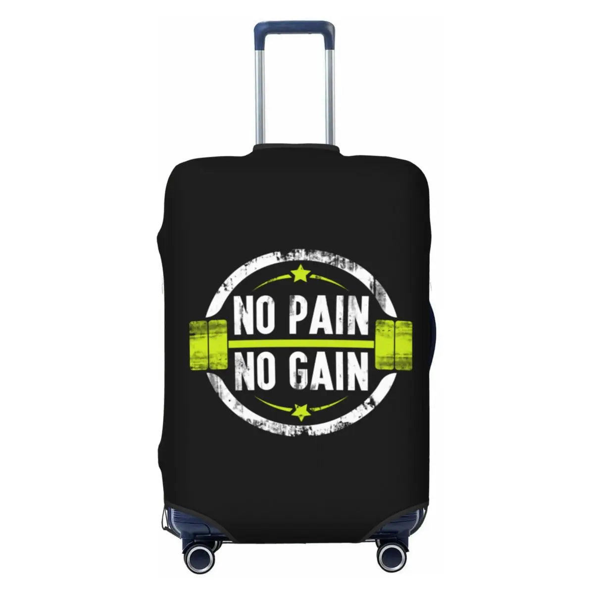 Custom Gym Fitness Logo Luggage Cover Fashion Suitcase Protector Covers Suit For 18-32 inch